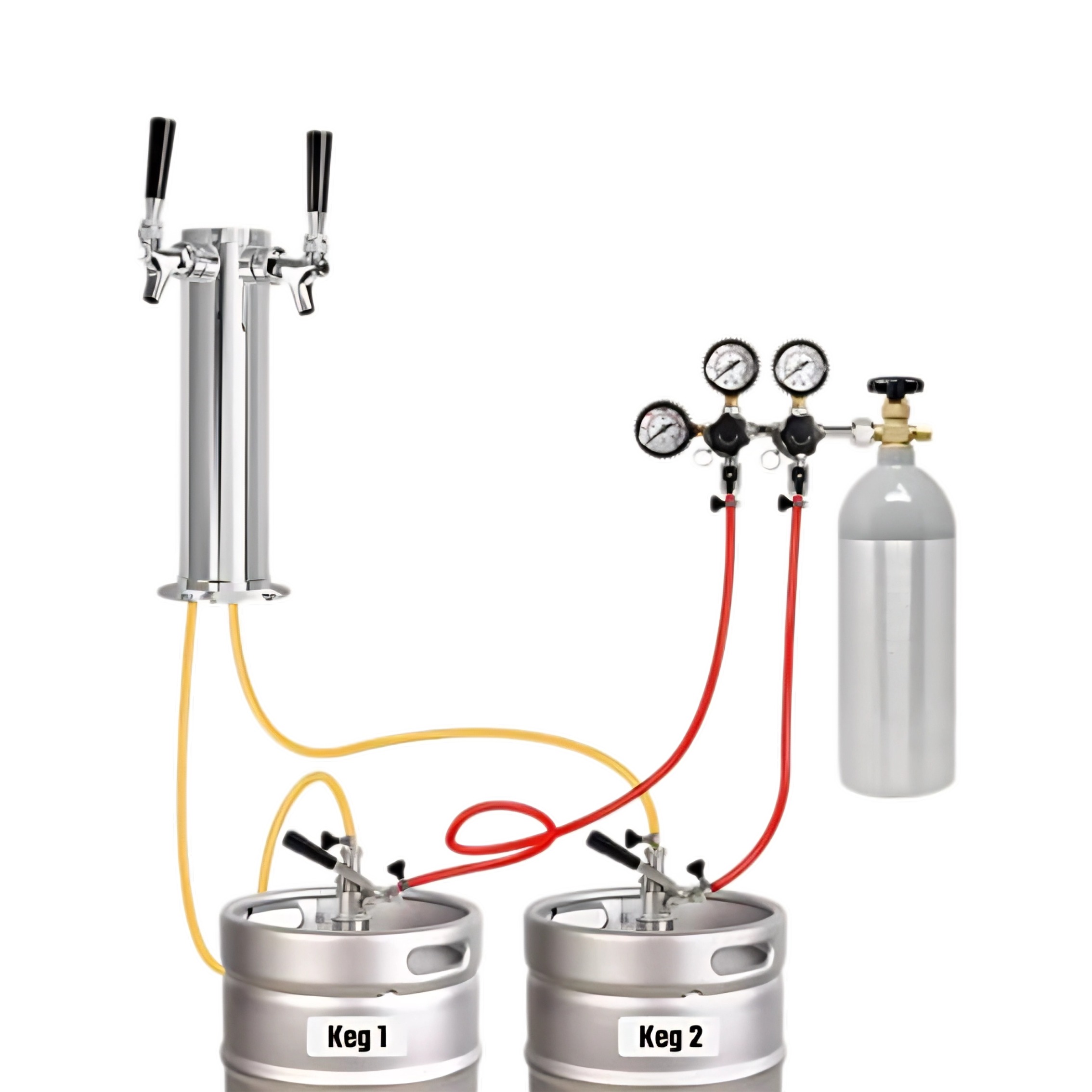Keg Dispensing Systems Kit for Home & Commercial Draft Beer
